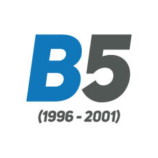 B5 A4 (1996-2001)