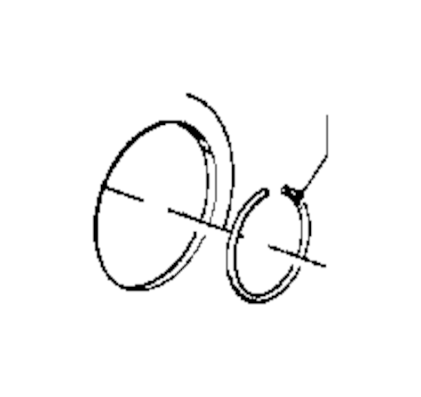 Genuine BMW Drive Shaft Snap Ring Rear Inner (318ti M3 Z3) - 33131207280