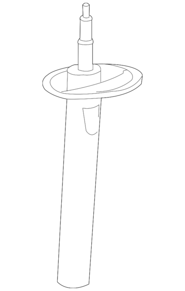 Genuine BMW Strut Assembly - 31326764458