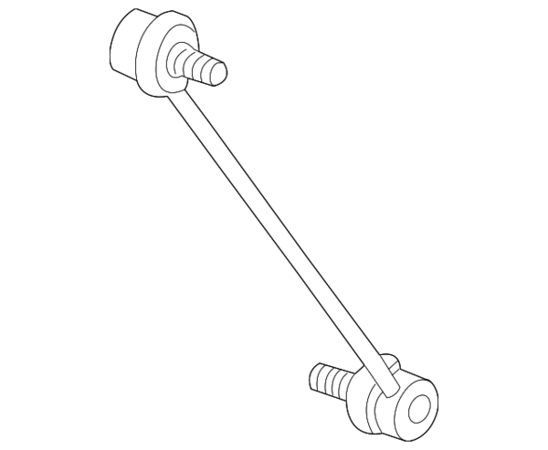 Genuine BMW Sway Bar End Link - 31352227203