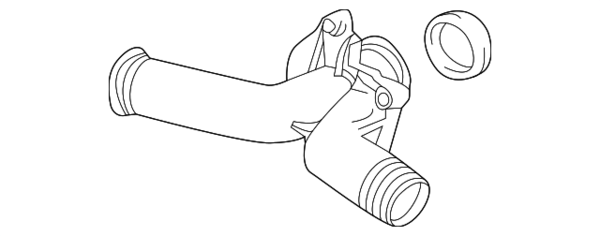 Genuine BMW Thermostat Assembly - 11531743017
