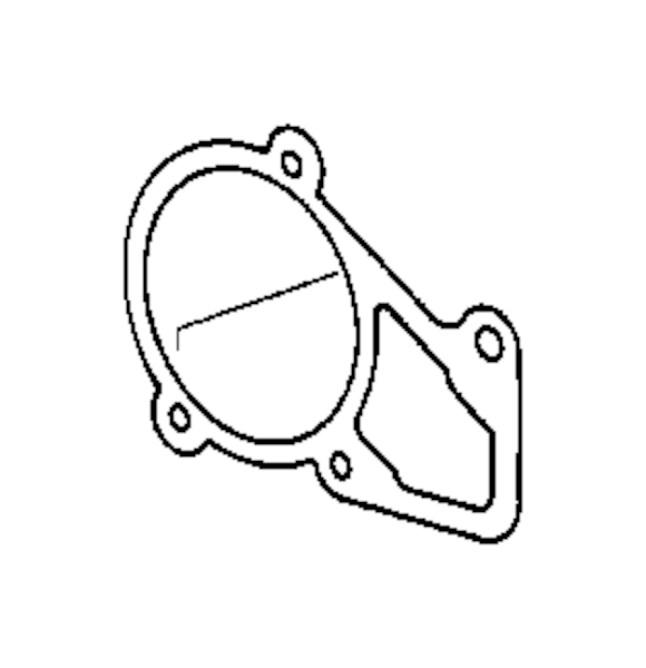 Genuine BMW Engine Coolant Thermostat Gasket (525i) - 11531748047