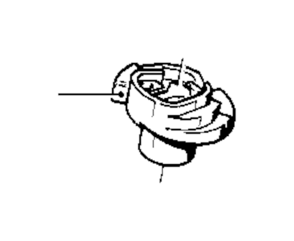 Genuine BMW Distributor Rotor (318i) - 12111272144