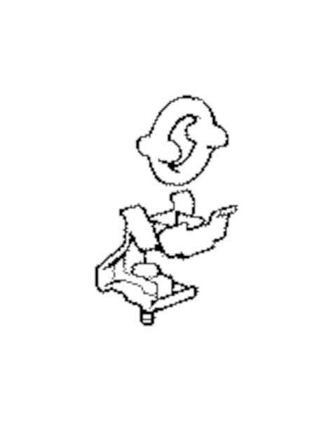 Genuine BMW Exhaust System Hanger - 18211728332