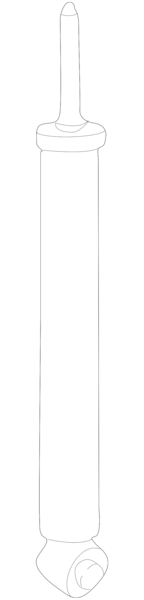 Genuine BMW Shock Absorber - 33521094187