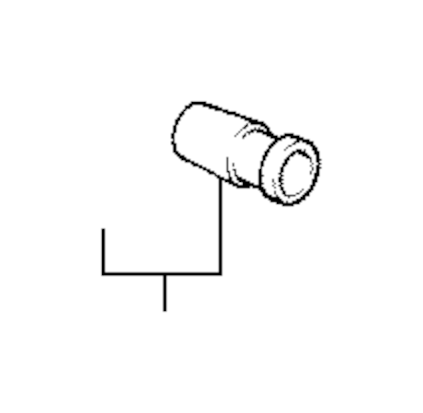 Genuine BMW Disc Brake Caliper Guide Pin Front (840Ci 850Ci) - 34111164082