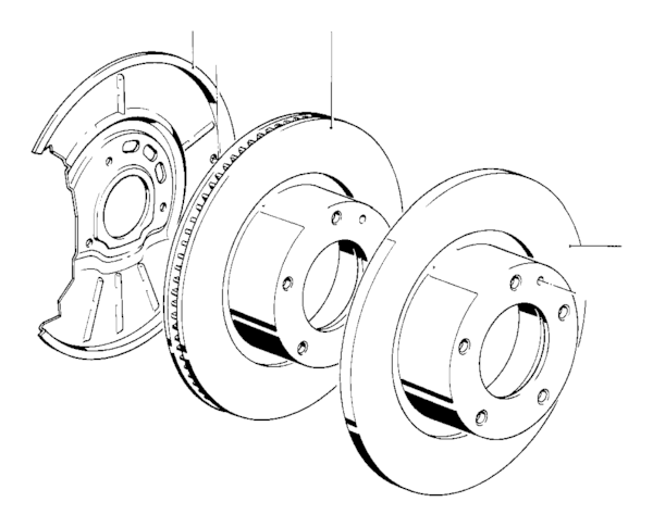 Genuine BMW Brake Disc - 34116752434