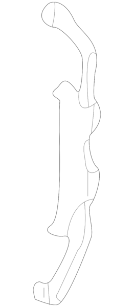 Genuine BMW Disc Brake Anti-Rattle Clip Front (X5) - 34116757037