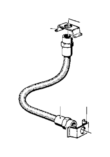 Genuine BMW Brake Hose - 34321159878