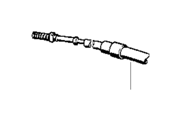 Genuine BMW Parking Brake Cable - 34411158421