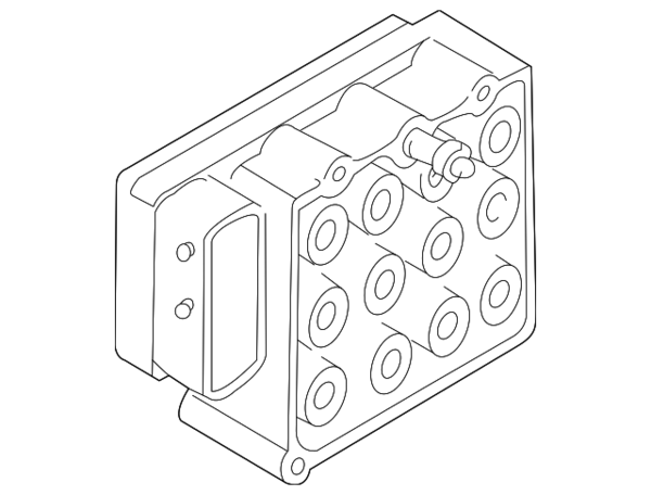 Genuine BMW ABS Control Module - 34522460489