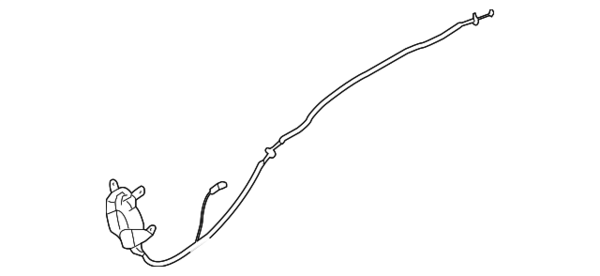 Genuine BMW Trunk Lock Actuator Motor Upper (X5) - 51247183196