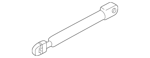 Genuine BMW Trunk Lid Lift Support (Z3) - 51248399087