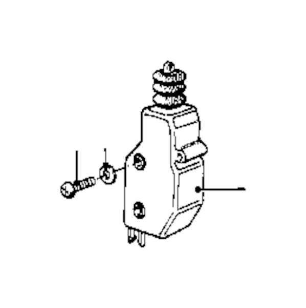 Genuine BMW Trunk Lock Actuator Motor (528e 535i 535is M5) - 51261375956
