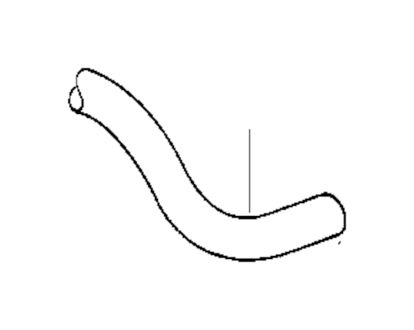 Genuine BMW Coolant Hose - 11531738054