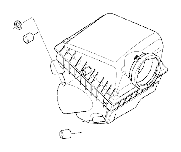Genuine BMW Air Temp Sensor O-Ring - 13621743299