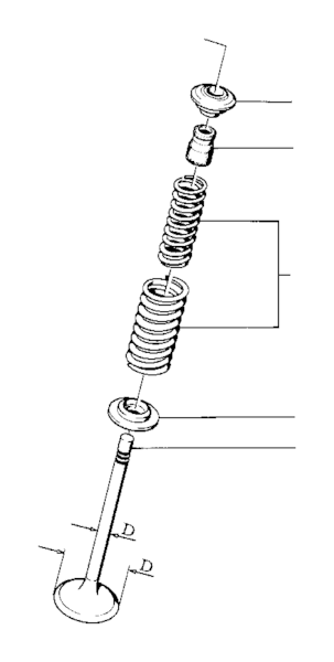 Genuine BMW Valve Stem Seal Set - 11349059171