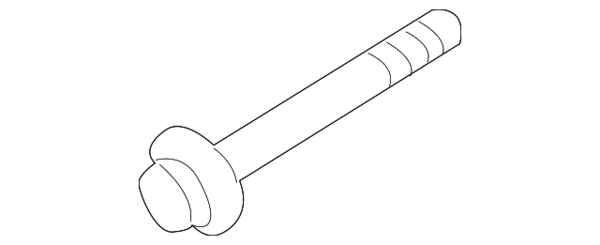 Genuine BMW Hex Bolt With Washer (M8X65U1) - 07119905401