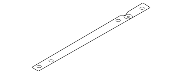 Genuine BMW Bracket For Sound Insulation Hood - 11617508490
