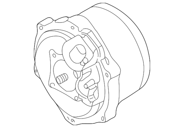 Genuine BMW Alternator - 12317508286