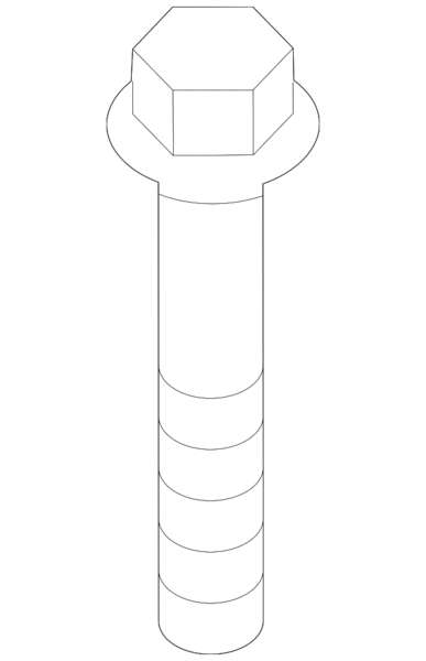 Genuine BMW Subframe Bolt - 31106770256