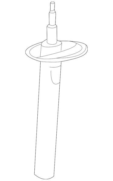 Genuine BMW Strut Assembly (E39) - 31311096864