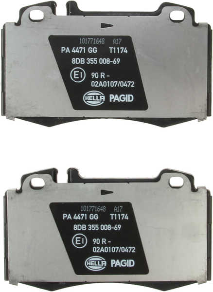Pagid Mercedes Brake Pad Set - 355008691