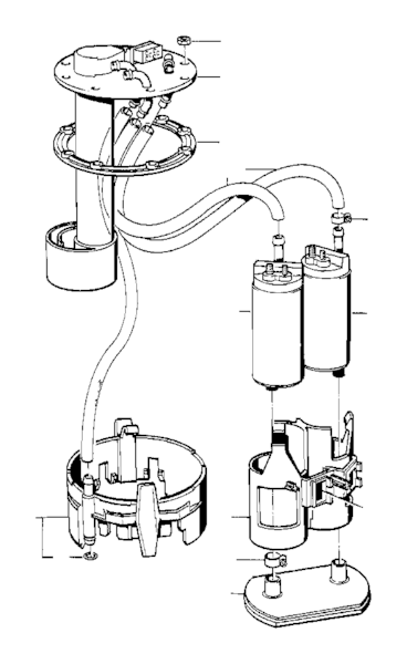 Genuine BMW Fuel Pump - 16146768653