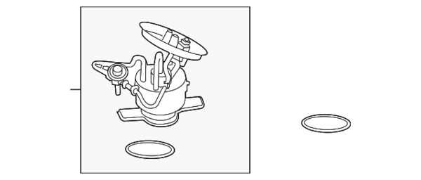 Genuine BMW Fuel Pump and Sender Assembly - 16117260648