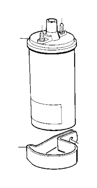 Genuine BMW Ignition Coil - 12131273216