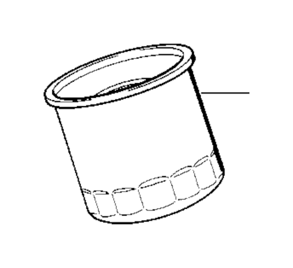 Genuine BMW Oil Filter - 11421258038