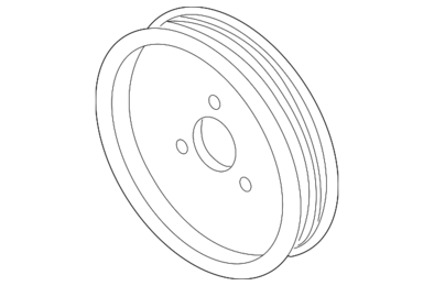 Genuine BMW Power Steering Pump Pulley - 32421439232 - Modded Euros