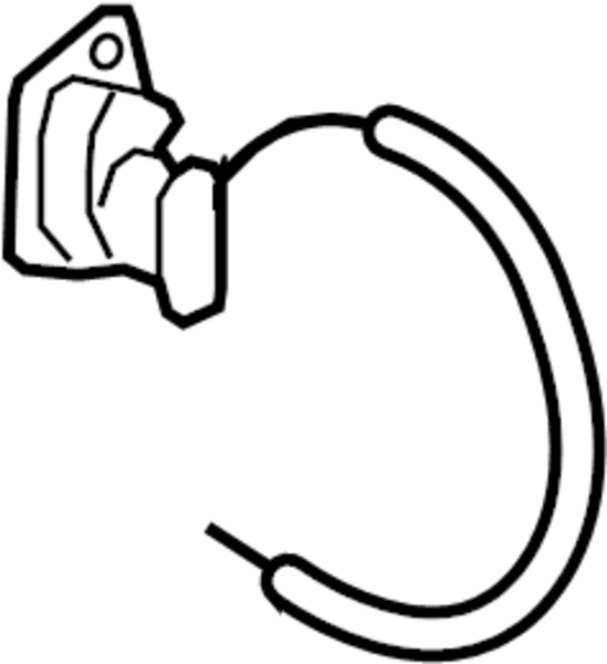 Genuine VW / Audi Trunk Lock Actuator Motor (Routan) - 7B0827505G