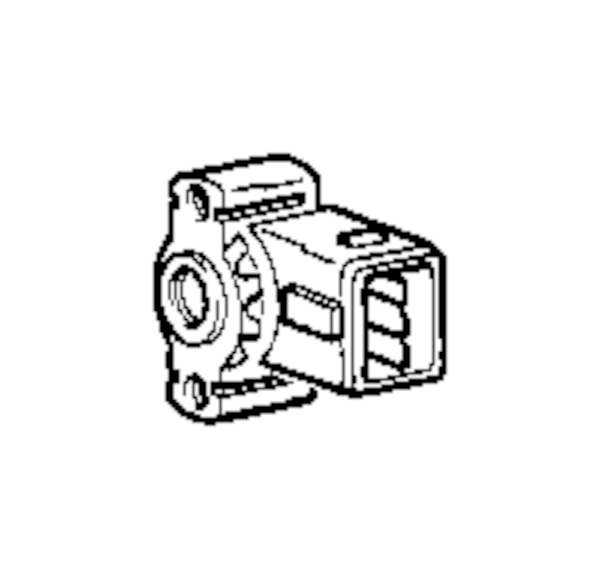Genuine BMW Throttle Position Sensor - 13631730691