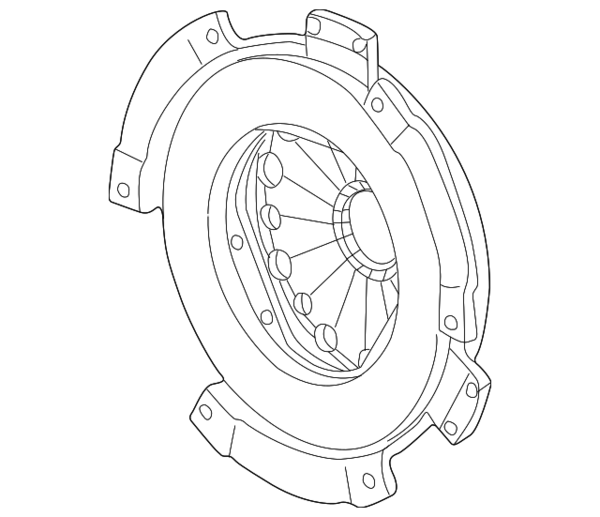 Genuine BMW Clutch Kit - 21211223571