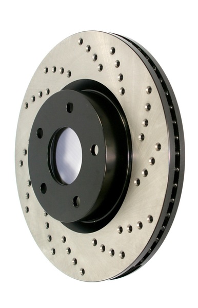 Centric Parts Drilled Sport Brake Rotors 128.34141L