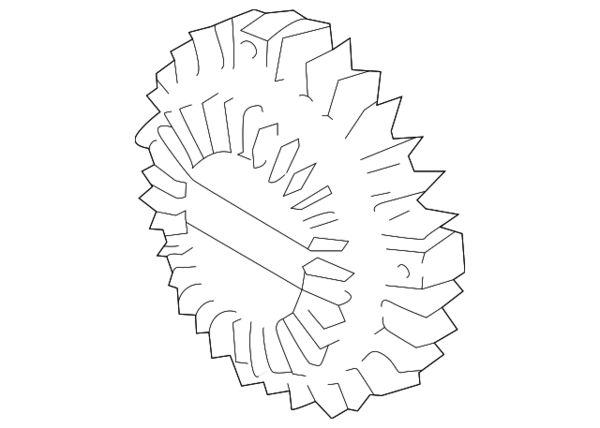 Genuine BMW Cooling Fan Clutch - 11521723918