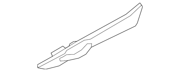 Genuine BMW Interior Door Handle - 51419167017