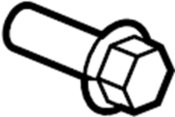 Genuine BMW Mini Wheelhouse Stud - 07147186109