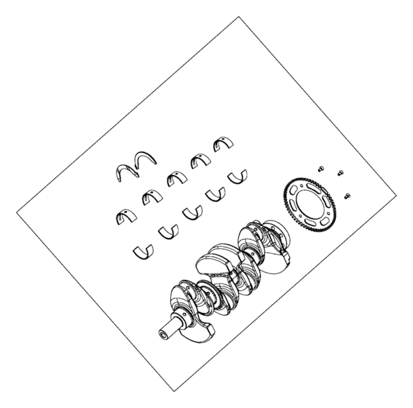 Genuine BMW Engine Crankshaft Thrust Washer - 11218605856