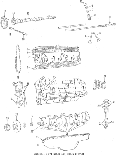 Genuine BMW Engine Timing Chain - 11311716987