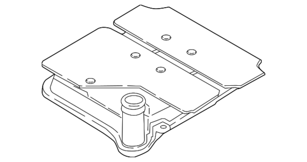 Genuine BMW Dual Clutch Transmission Oil Pump Filter - 28107850148