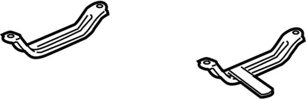 Genuine BMW Suspension Subframe Reinforcement Bracket - 31106883605