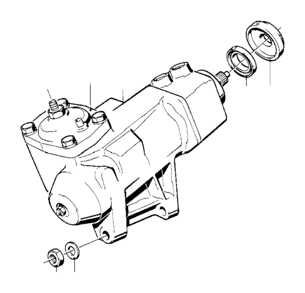 Genuine BMW Steering Gear Box - 32131126621
