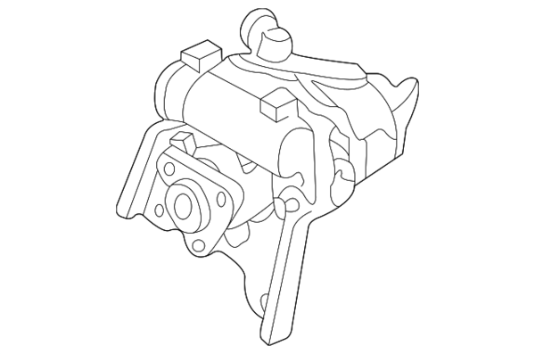 Genuine BMW Power Steering Pump - 32416756582