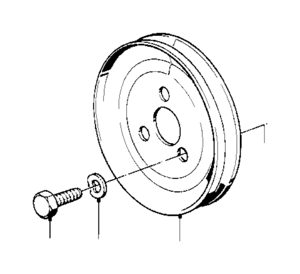 Genuine BMW Accessory Drive Belt - 32421706597