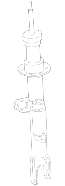 Genuine BMW Suspension Strut - 37106866393