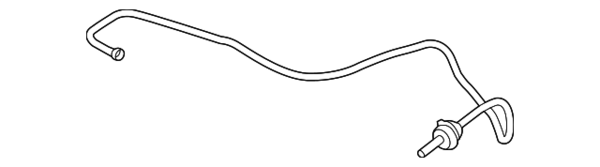 Genuine BMW Suspension Air Compressor Line - 37206874510