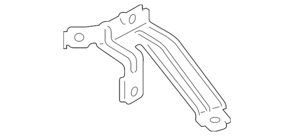 Genuine BMW Fender Bracket - 41358067657