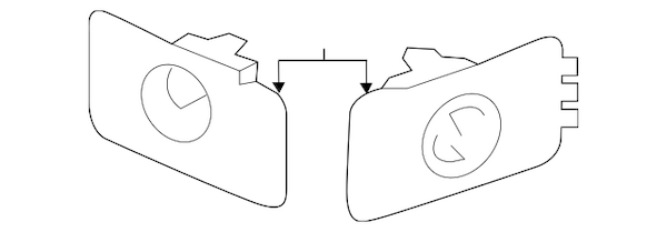 Genuine BMW Parking Aid Sensor Housing - 51117484789